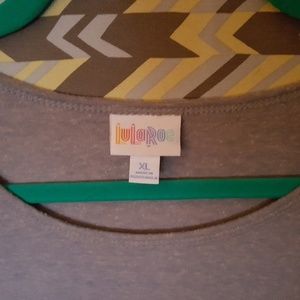 LuLaRoe Tops - Lularoe Irma - Heathered Solid Grey Blue LuLaRoe Tops - Lularoe Irma - Heathered Solid Grey Blue